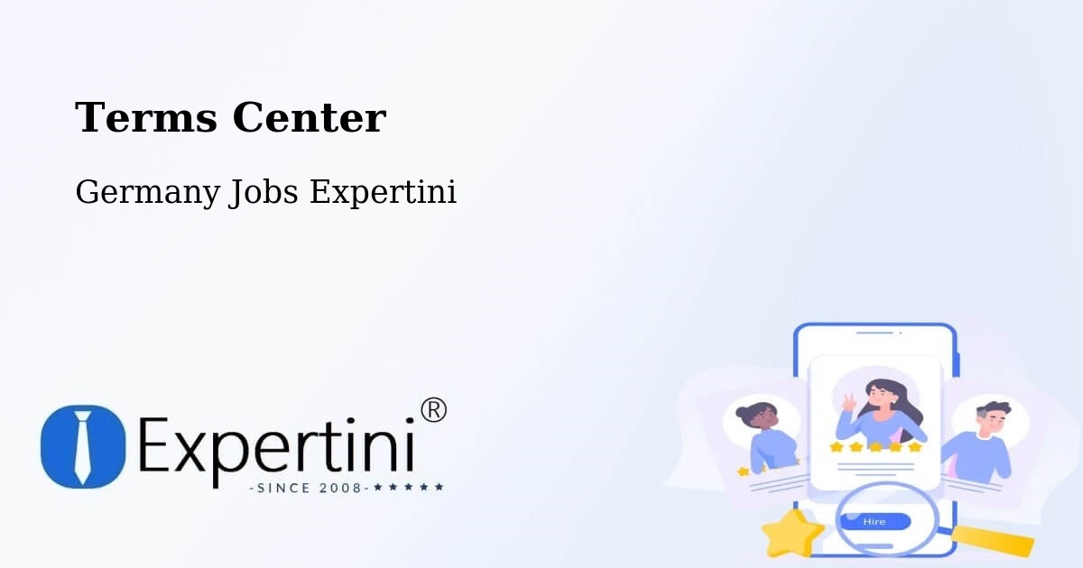 Terms of Service – Hürup - Germany Jobs Expertini
