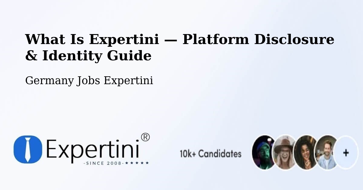 What Is Expertini — Platform Disclosure & Identity Guide – Hürup